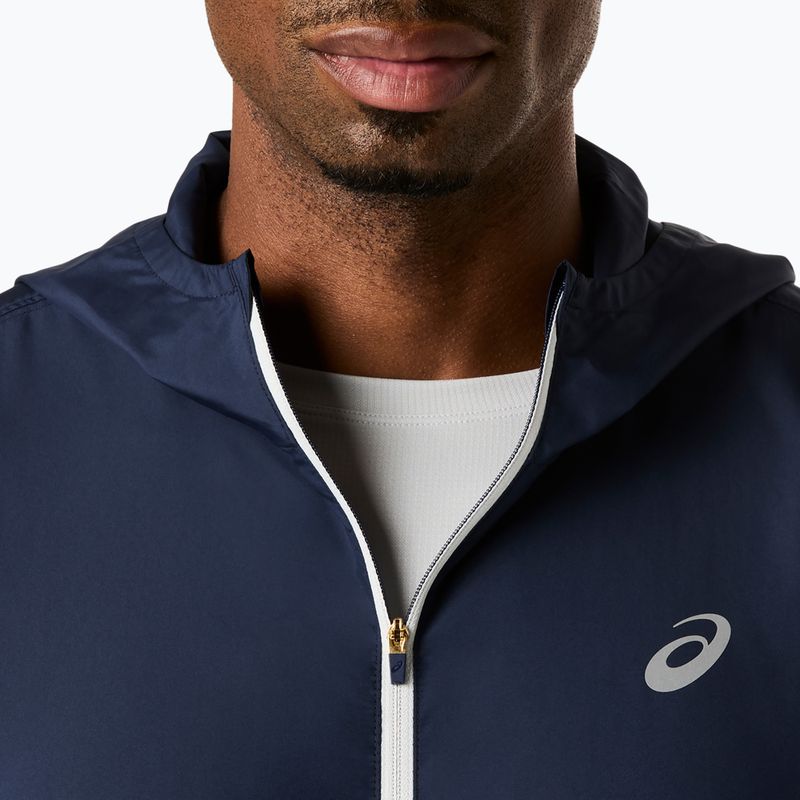 Geacă de alergare pentru bărbați ASICS Icon midnight/cream 9