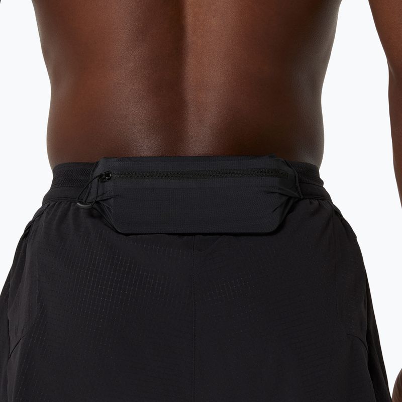 Pantaloni scurți de alergare pentru bărbați ASICS Metarun Split performance black 8