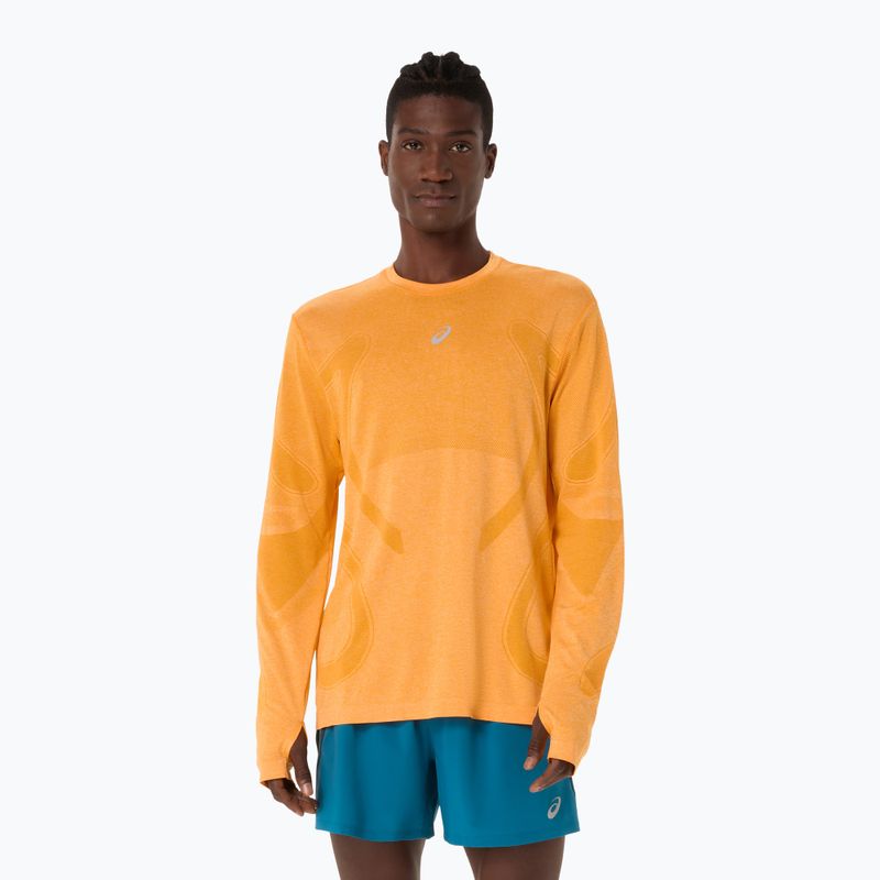 Longsleeve de alergare pentru bărbațiASICS Road Seamless LS yamabuki