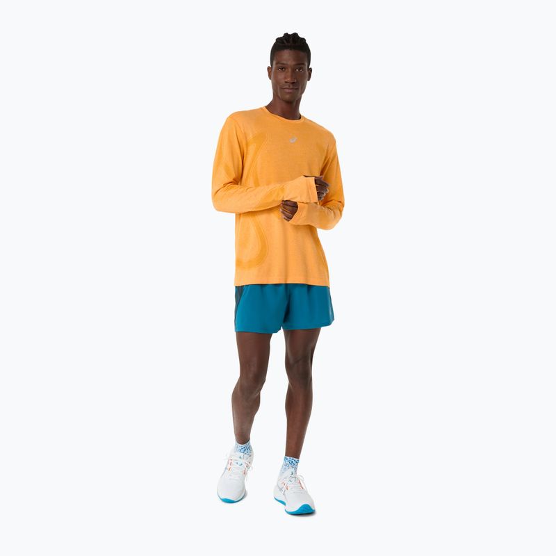 Longsleeve de alergare pentru bărbațiASICS Road Seamless LS yamabuki 2
