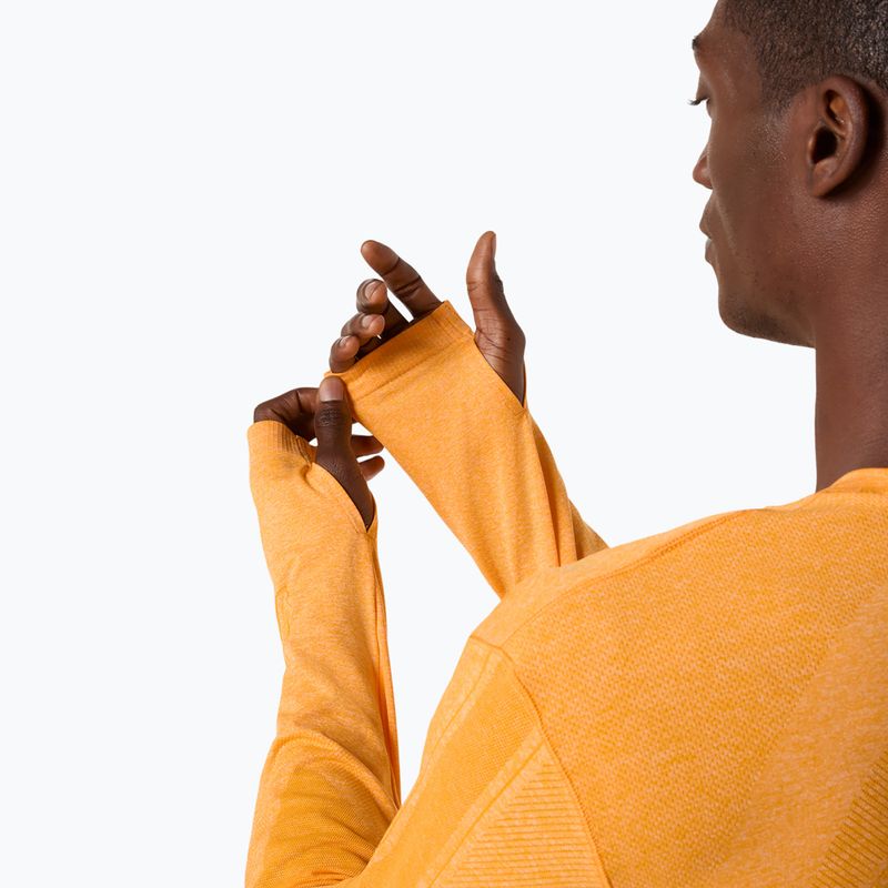 Longsleeve de alergare pentru bărbațiASICS Road Seamless LS yamabuki 7