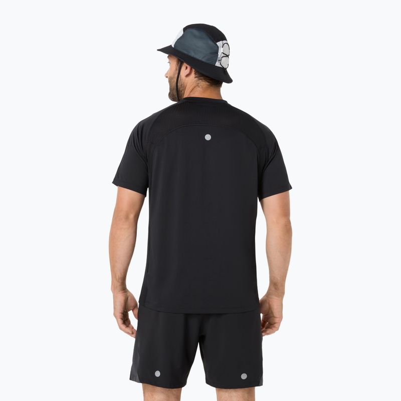 Tricou de alergare pentru bărbați ASICS Road Fade SS performance black/cream 3