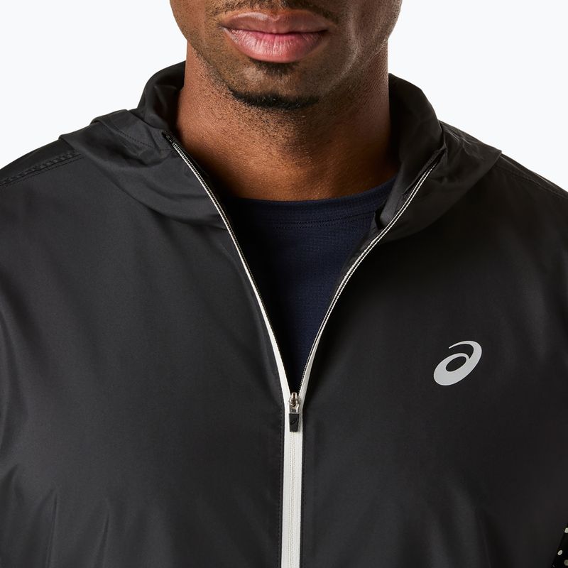 Geacă de alergare pentru bărbați ASICS Icon performance black 7