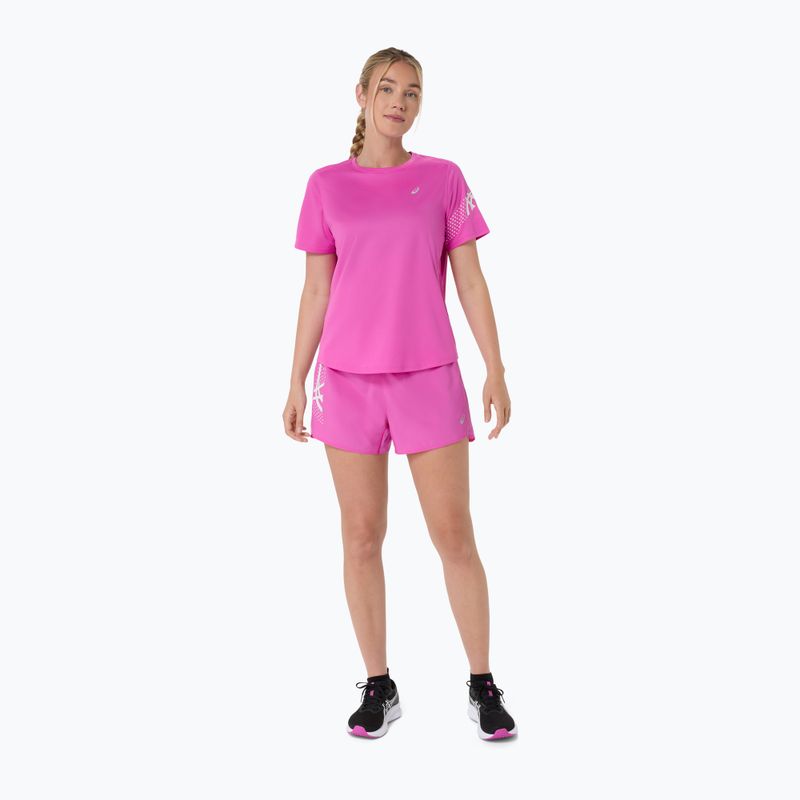 Pantaloni scurți de alergare pentru femei ASICS Icon 4IN Digital Sakura 2