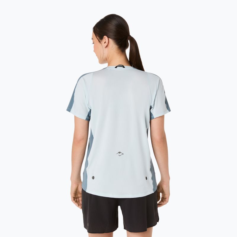 Tricou de alergare pentru femei ASICS Fujitrail Elite Top cool grey/ironclad 3