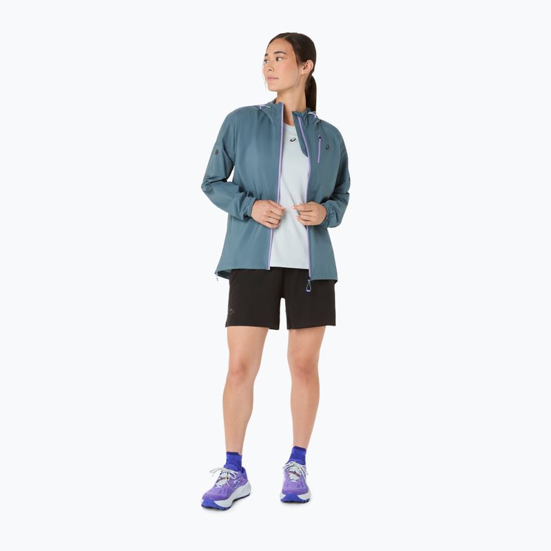 Tricou de alergare pentru femei ASICS Fujitrail Elite Top cool grey/ironclad 9