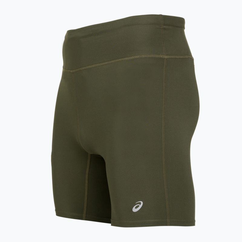 Pantaloni scurți de alergare pentru bărbați ASICS Core Sprinter dark olive 3