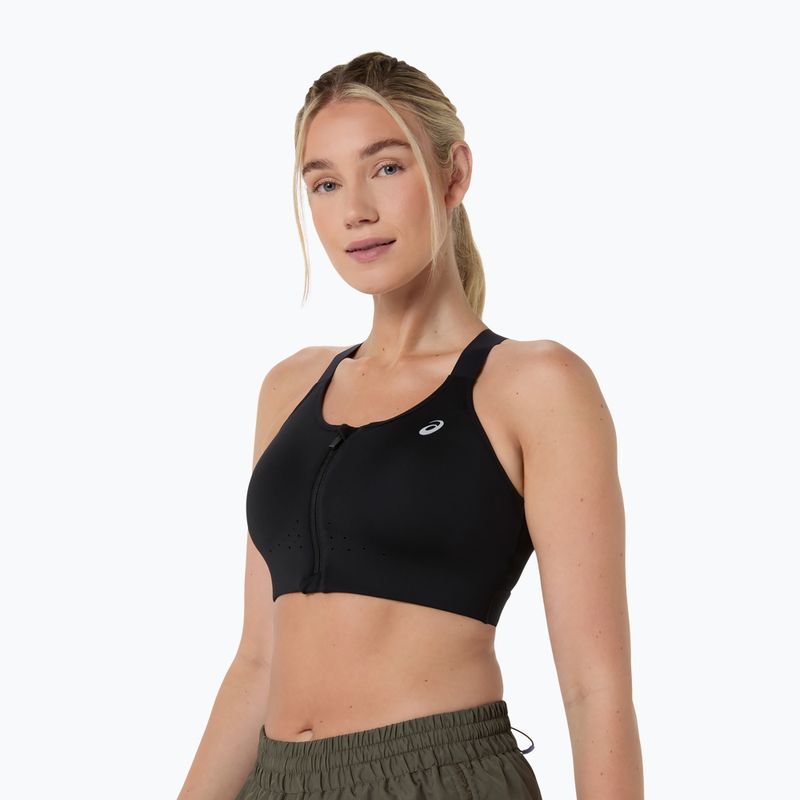 Sutien de antrenament ASICS Road Combination Zip performance black 4