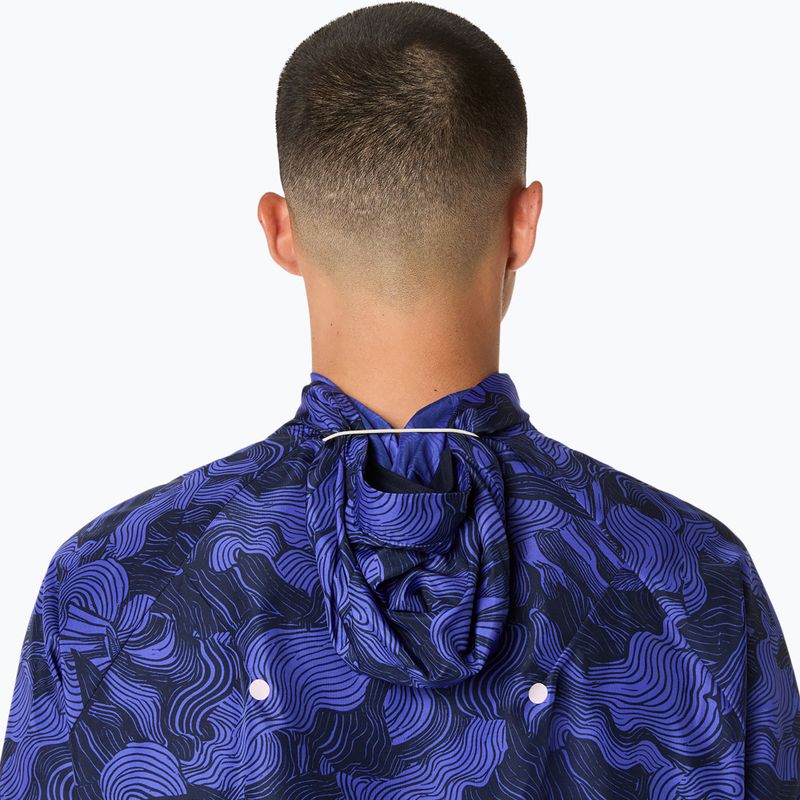 Geacă de alergare pentru femei ASICS Fujitrail Packable cobalt burst/indigo blue/cream 8