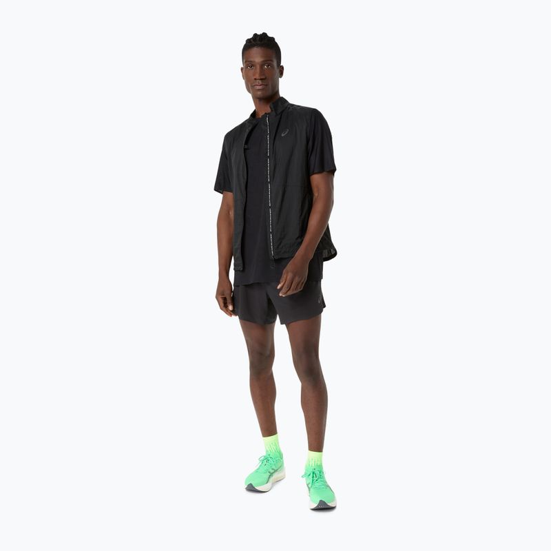 Pantaloni scurți de alergare pentru bărbați ASICS Metarun 5IN performance black 2