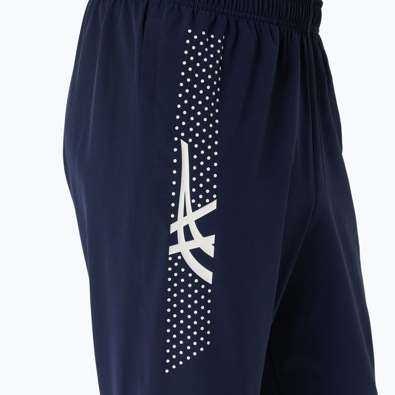 Pantaloni de alergare pentru bărbați ASICS Icon midnight/cream 5