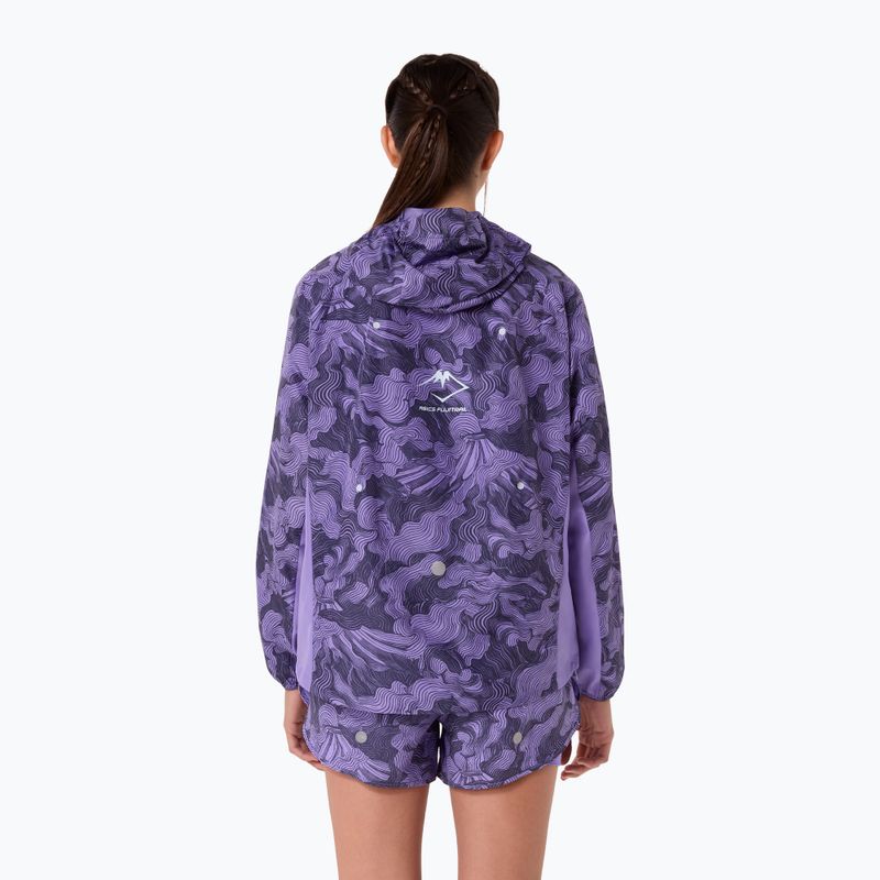 Geacă de alergare pentru femei ASICS Fujitrail Packable amethyst 3