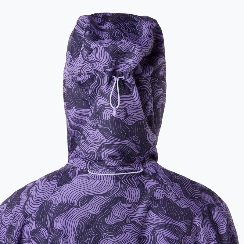 Geacă de alergare pentru femei ASICS Fujitrail Packable amethyst 8