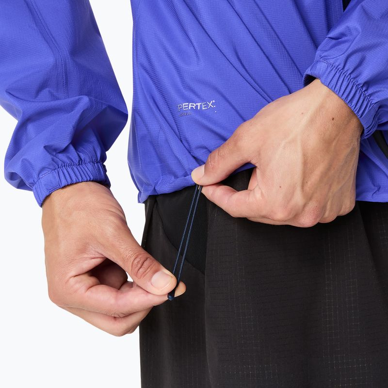 Geacă de alergare pentru bărbați ASICS Fujitrail Elite Waterproof cobalt burst/midnight 10