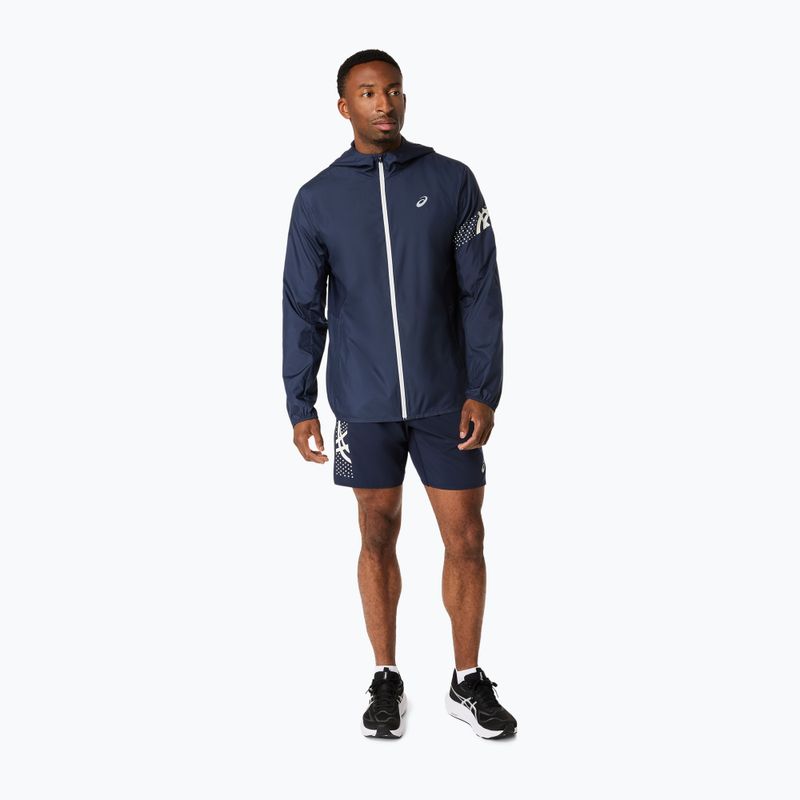 Pantaloni scurți de alergare pentru bărbați ASICS Icon 7IN midnight/cream 2