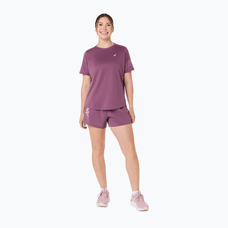 Pantaloni scurți de alergare pentru femei ASICS Icon 4IN velvet purple 2