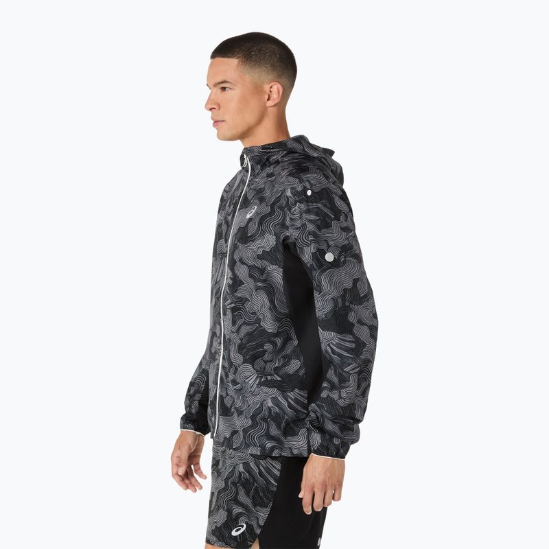 Geacă de alergare pentru femei ASICS Fujitrail Packable black 4