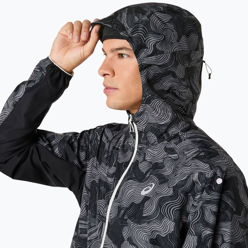 Geacă de alergare pentru femei ASICS Fujitrail Packable black 7