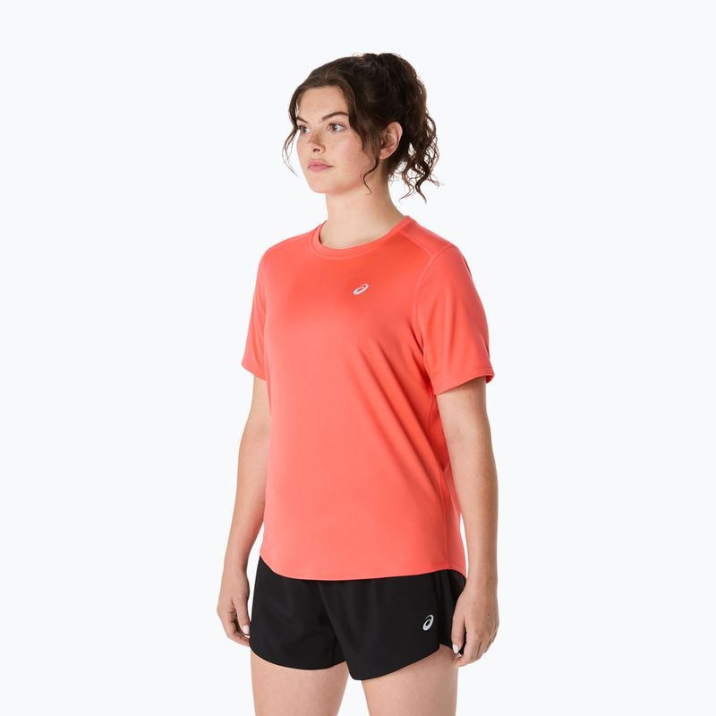 Tricou de alergare pentru femei Asics Core SS sun coral 4