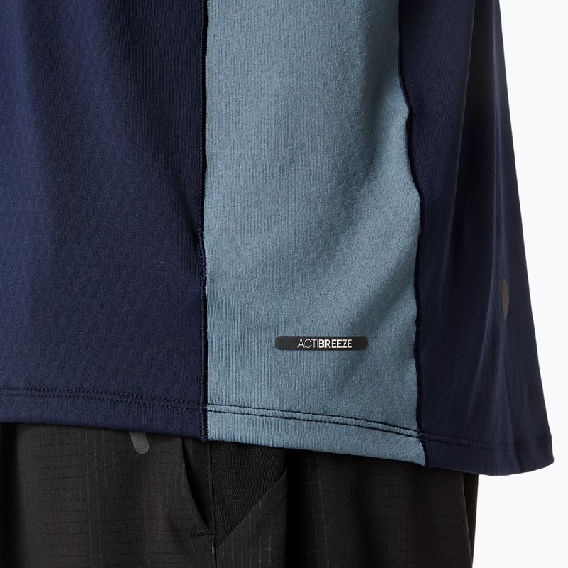 Tricou de alergare pentru bărbați ASICS Fujitrail Elite SS Top midnight/ironclad 7