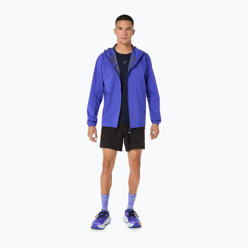 Tricou de alergare pentru bărbați ASICS Fujitrail Elite SS Top midnight/ironclad 10