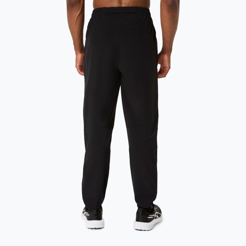 Pantaloni de alergare pentru bărbați ASICS Icon performance black/cream 3
