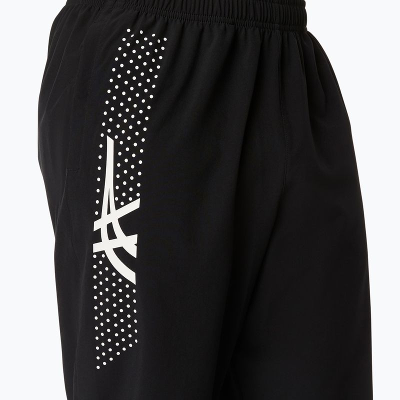 Pantaloni de alergare pentru bărbați ASICS Icon performance black/cream 6
