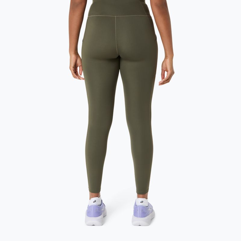 Colanți de alergare pentru femei ASICS Core Tight dark olive 2