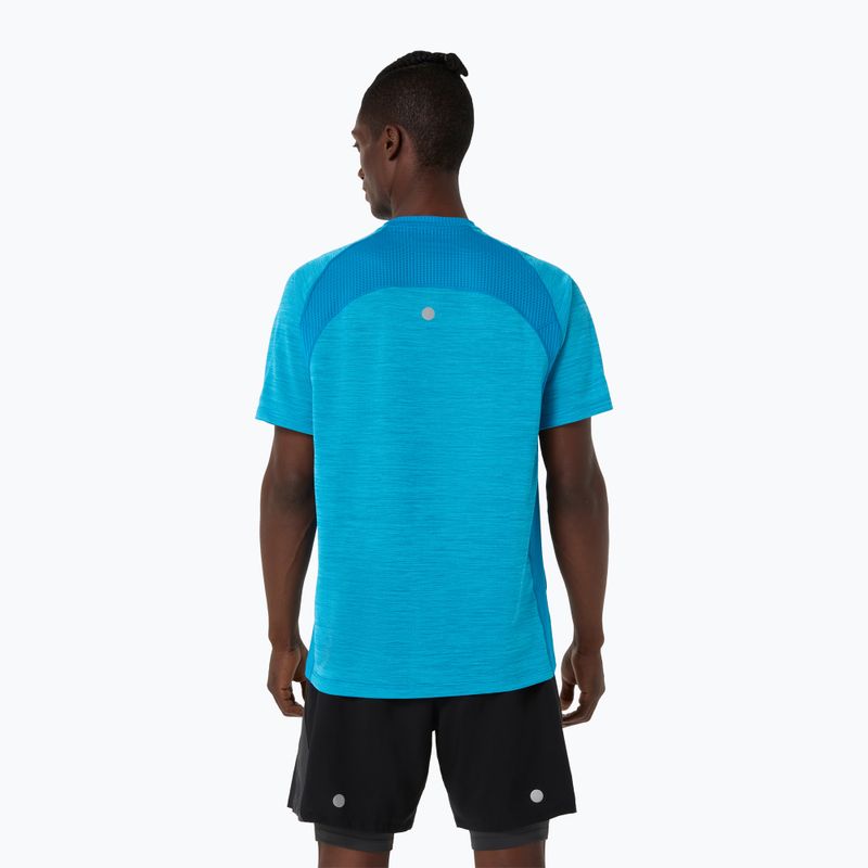 Tricou de alergare pentru bărbați ASICS Road Aegean Blue 3
