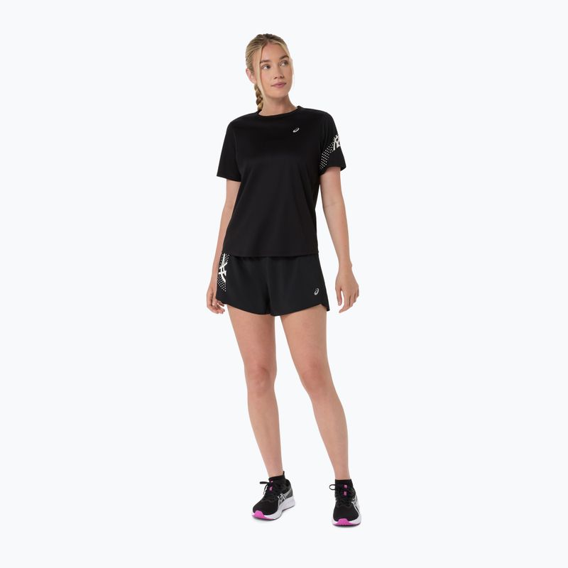 Pantaloni scurți de alergare pentru femei ASICS Icon 4IN performance black 2