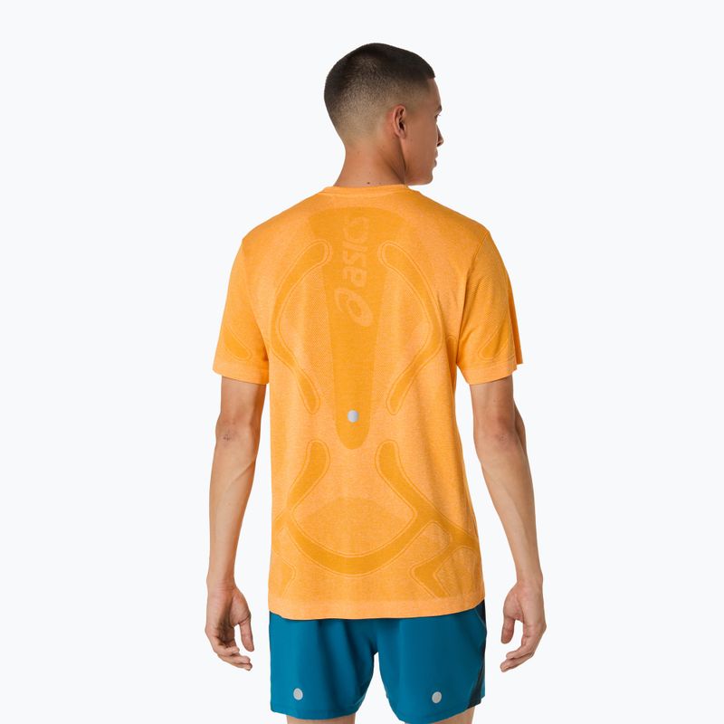 Longsleeve de alergare pentru bărbați ASICS Road Seamless LS yamabuki 3