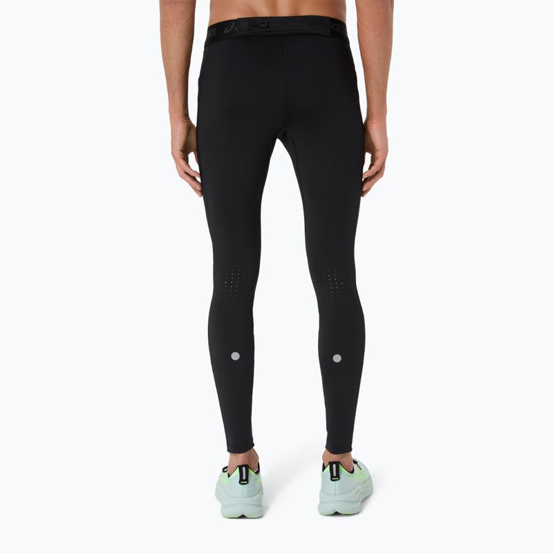 Colanți de alergare pentru bărbați ASICS Road Tight performance black 3