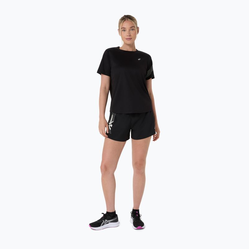 Tricou de alergare pentru femei ASICS Icon SS performance black 2