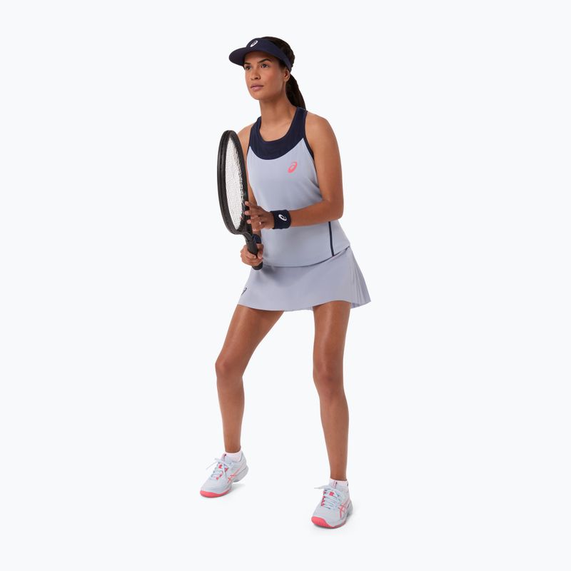 Tricou de tenis pentru femei ASICS Match Tank W grey/blue 2