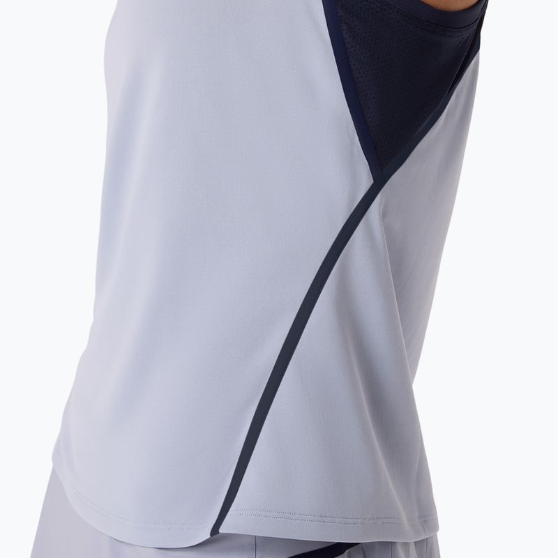 Tricou de tenis pentru femei ASICS Match Tank W grey/blue 8