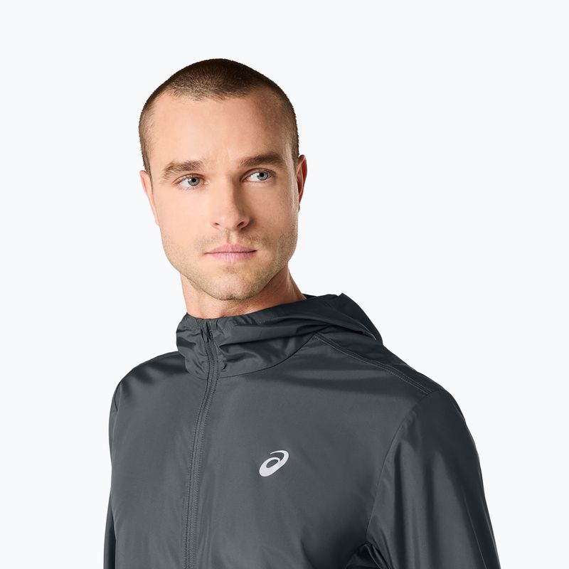 Geacă de alergare pentru bărbați ASICS Core performance steel grey 4