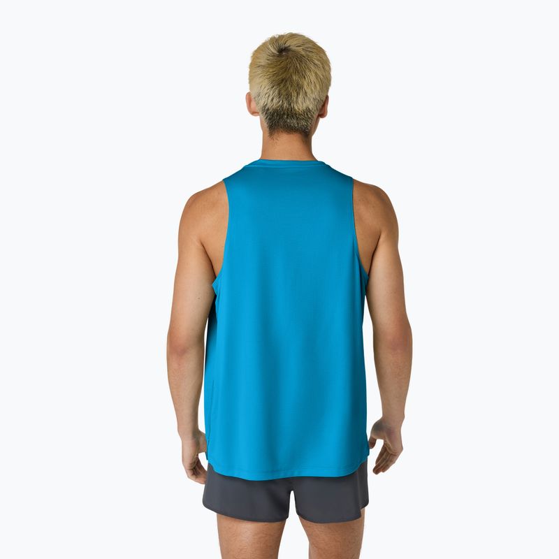Tricou de alergare pentru bărbați ASICS Core Singlet Aegean Blue 3