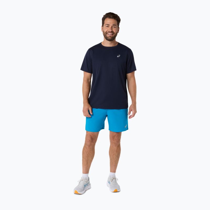 Pantaloni scurți de alergare pentru bărbați ASICS Core 7IN Aegean Blue 2