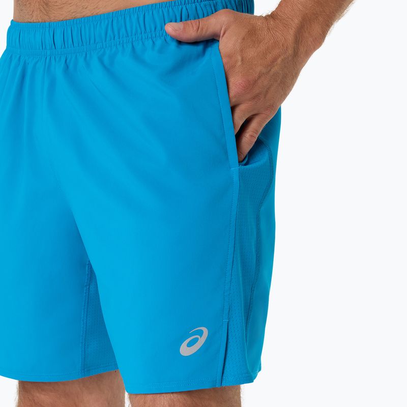 Pantaloni scurți de alergare pentru bărbați ASICS Core 7IN Aegean Blue 5