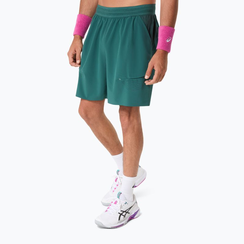 Pantaloni scurți de tenis pentru bărbați ASICS Match Laser Cut 7IN dark neptune 4