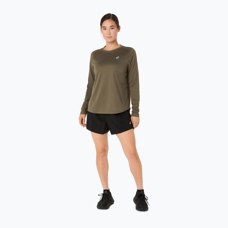 Longsleeve de alergare pentru femei ASICS Core LS Top dark olive 2