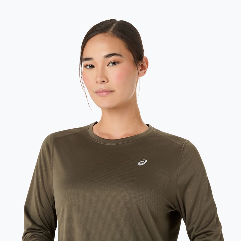 Longsleeve de alergare pentru femei ASICS Core LS Top dark olive 5