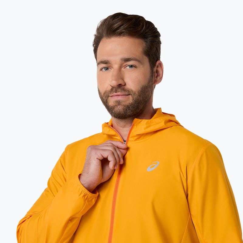 Geacă de alergare pentru bărbați ASICS Core performance yellow 8