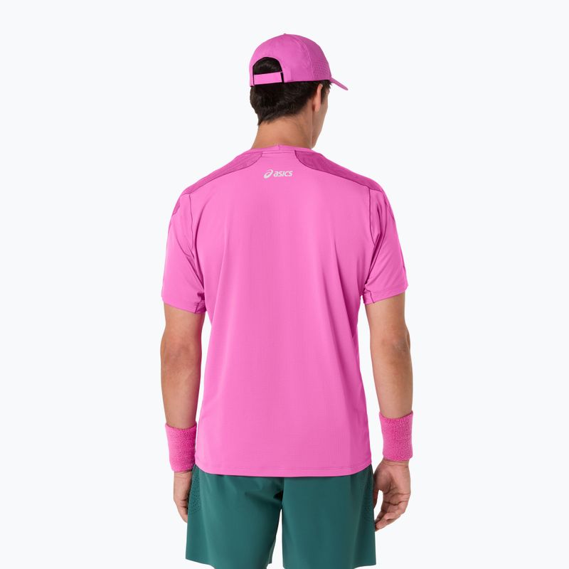 Tricou de tenis pentru bărbați ASICS Match Jacquard digital cherry blossom 3