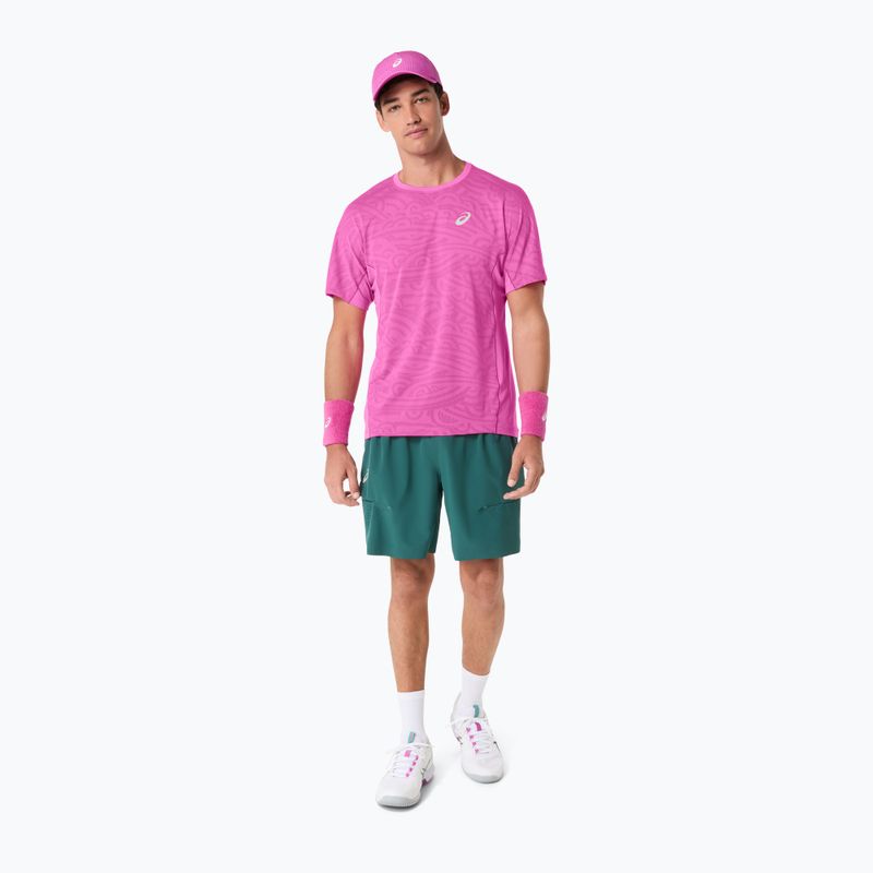 Tricou de tenis pentru bărbați ASICS Match Jacquard digital cherry blossom 4
