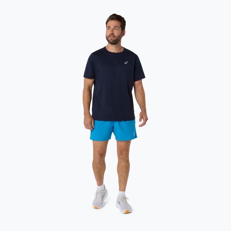 Pantaloni scurți de alergare pentru bărbați ASICS Core 5IN Aegean Blue 2
