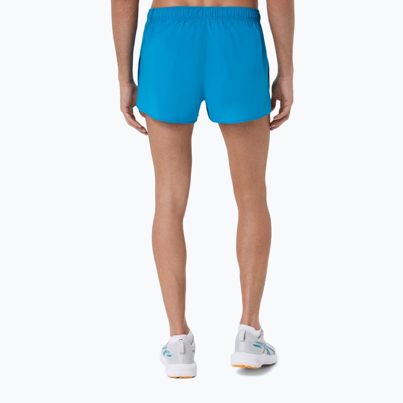 Pantaloni scurți de alergare pentru bărbați ASICS Core Split Short Aegean Blue 3
