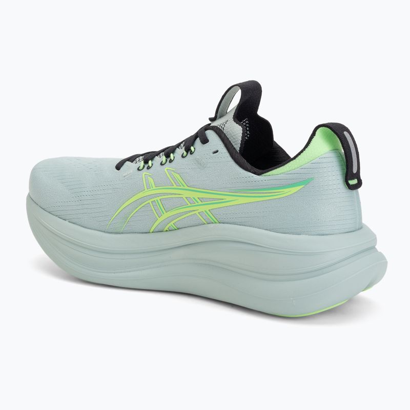 Încălțăminte de alergare pentru bărbați ASICS Gel-Nimbus 28 cold moss/illuminate green 3