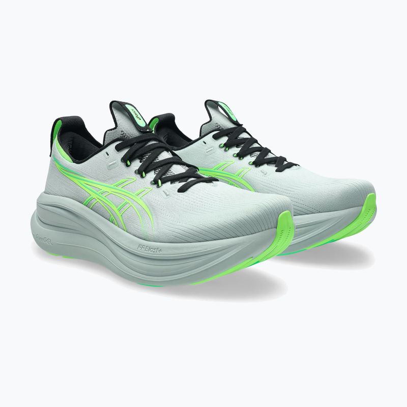 Încălțăminte de alergare pentru bărbați ASICS Gel-Nimbus 28 cold moss/illuminate green 2