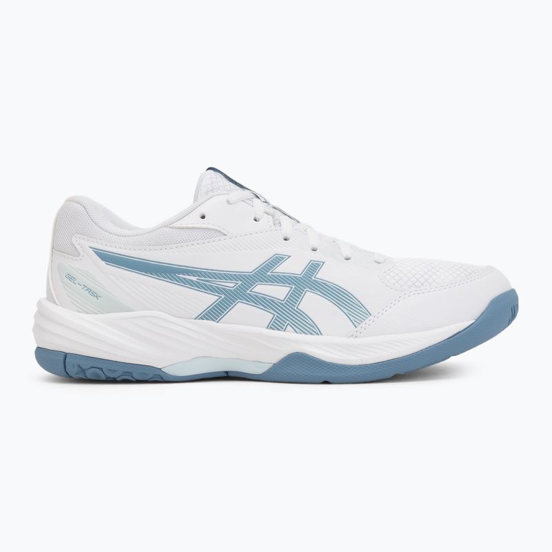Încălțăminte pentru bărbați ASICS Gel-Task 4 white/saba blue 2